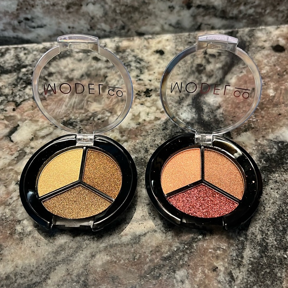 Model Co Metallic Eyeshadow Trios (2)